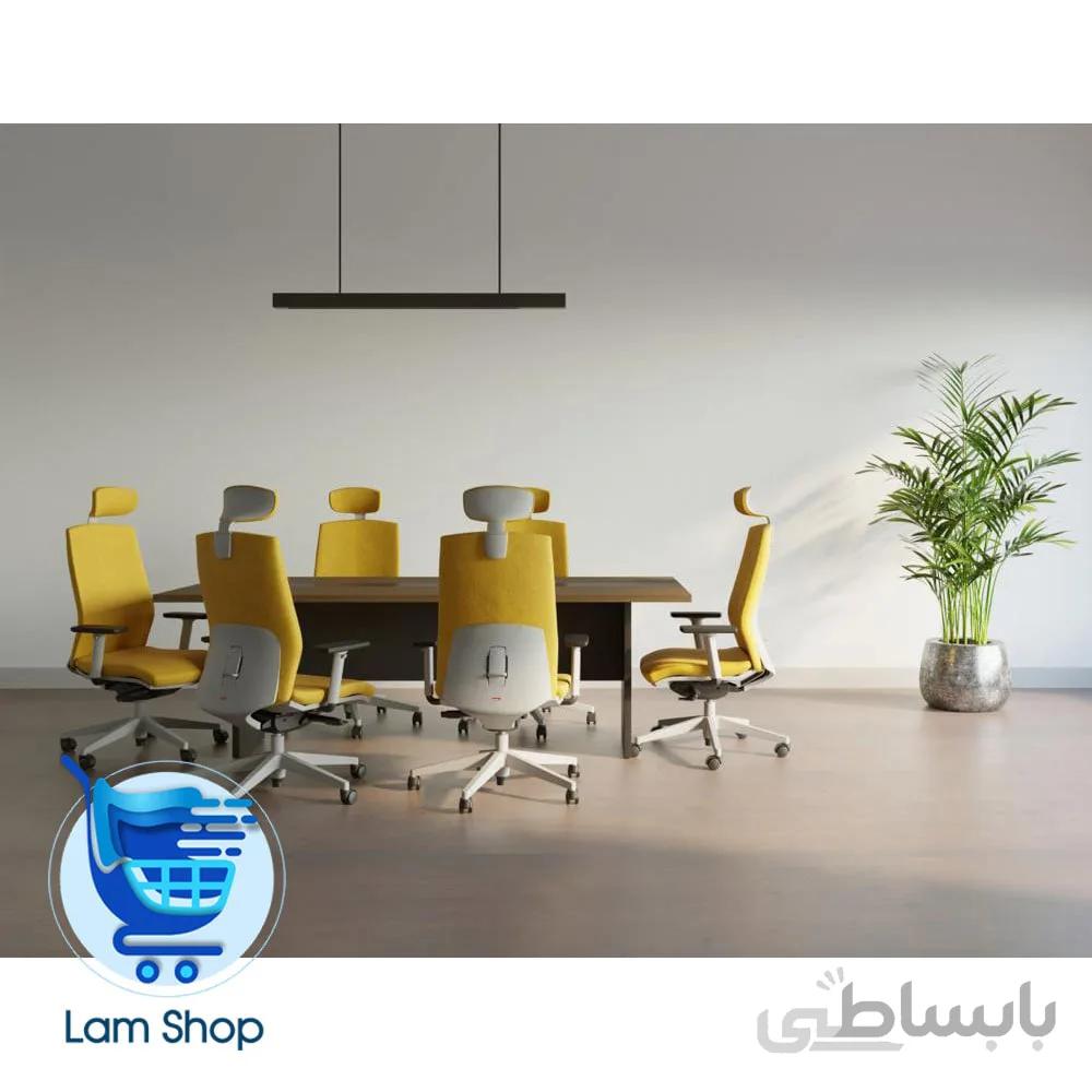 صندلی کارمندی OCM888 (پنج پر پلاستیکی) نیلپر