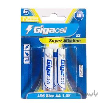 باتری قلمی گیگاسل مدل Super Alkaline بسته ۲عددی