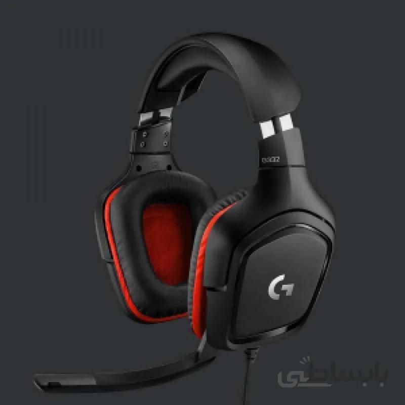 هدست گیمینگ باسیم لاجیتک مدل G332 ا Logitech G332 Gaming Headset