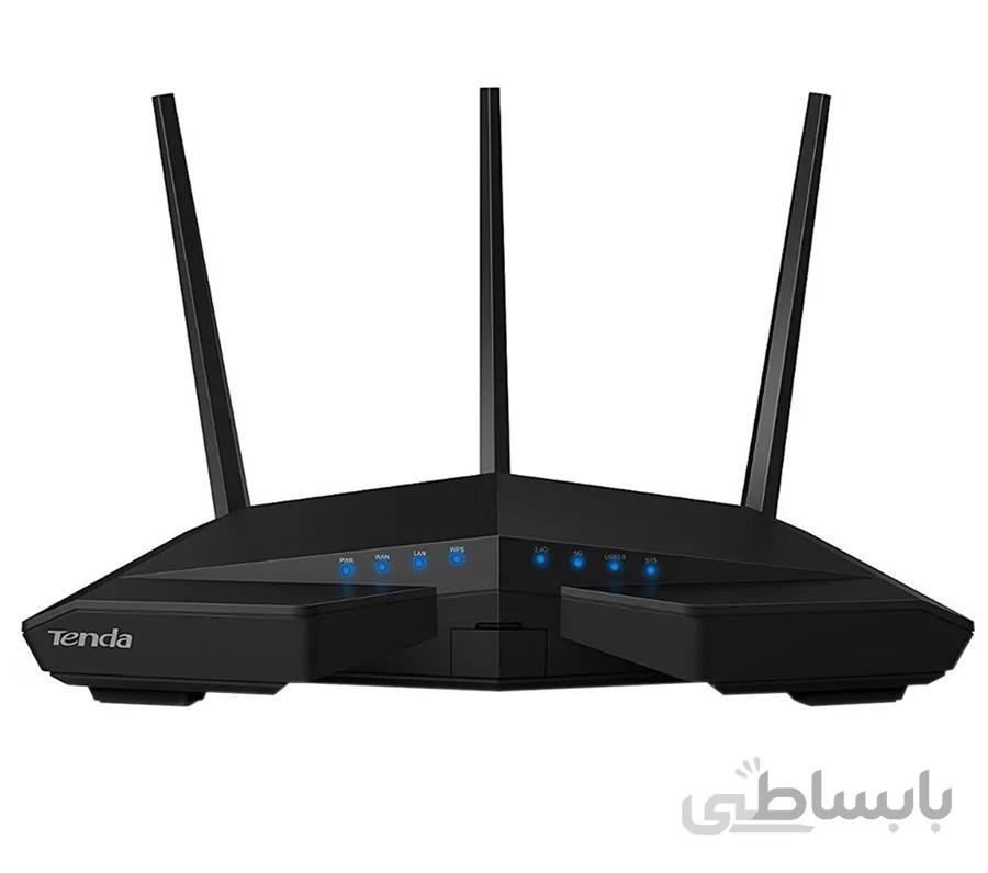 روتر دوبانده بی‌سیم تندا مدل ای سی ۱۸ ا Tenda AC18 AC1900 Smart Dual-Band Gigabit WiFi Router