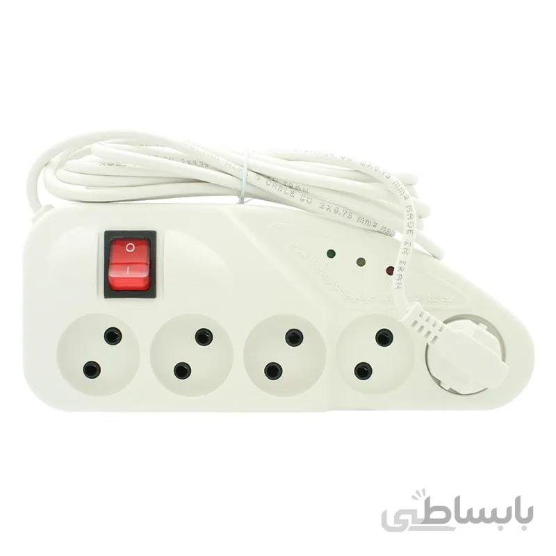 محافظ برق ۵ خروجی تکسان ۳ متری