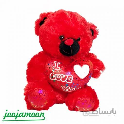 عروسک خرس پوزه مشکی