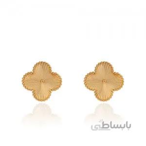 گوشواره طلا طرح ونکلیف کد CE400