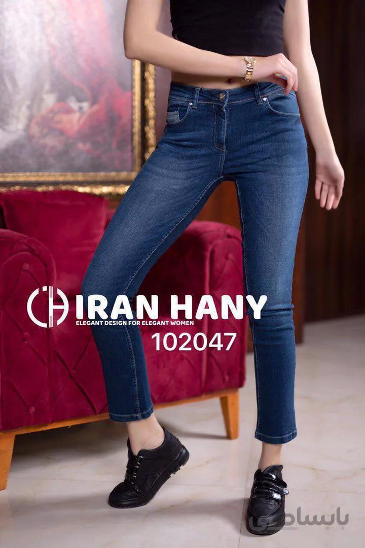 شلوار جین MANNARI آبی تیره ایران هانی ۱۰۲۰۴۷