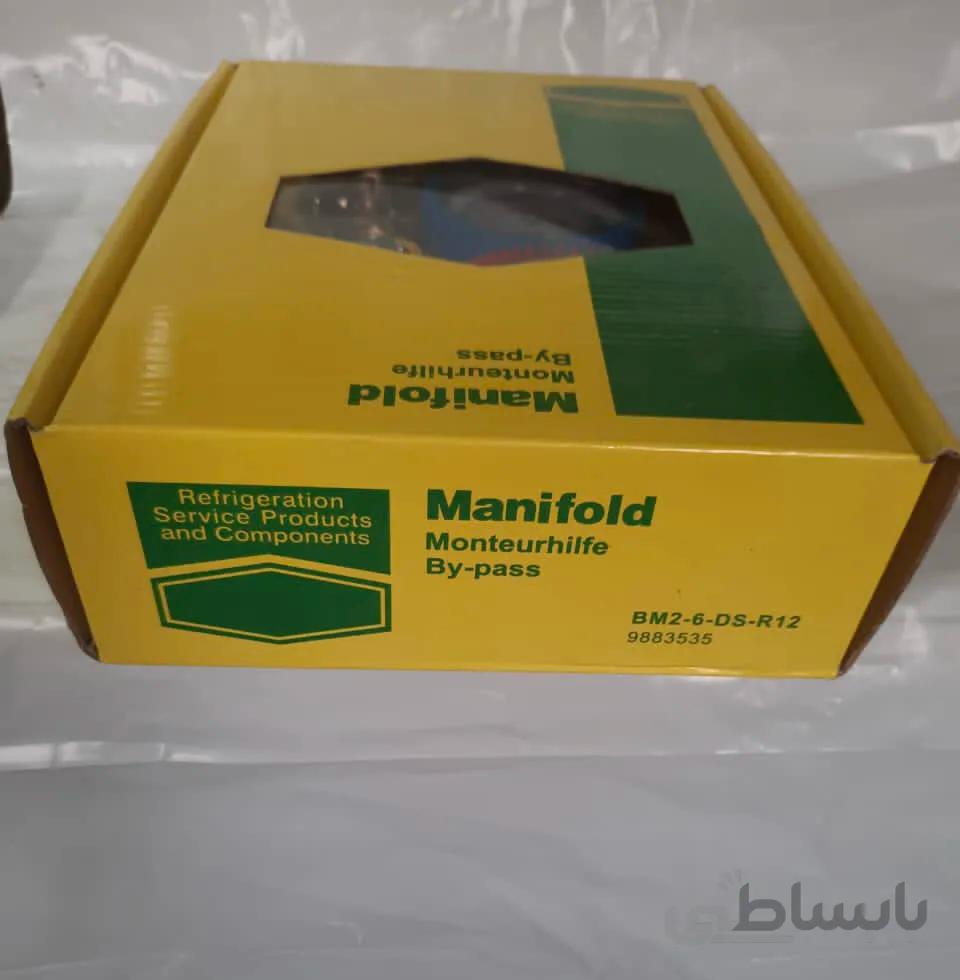 گیج تنطیم گاز کولر منیفولد bm2 6 ds r12.r410a