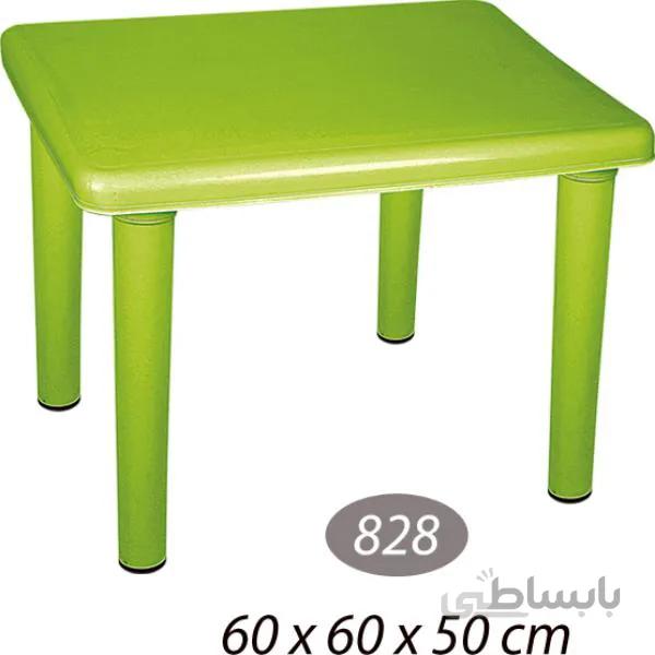میز کودک 828 زرد
