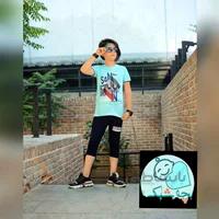 ست تیشرت و شلوارک پسرانه مدل SAN سایز ۶۰/۶۵ مناسب نوجوان کد 1531 - فروشگاه اینترنتی بچه شیک
