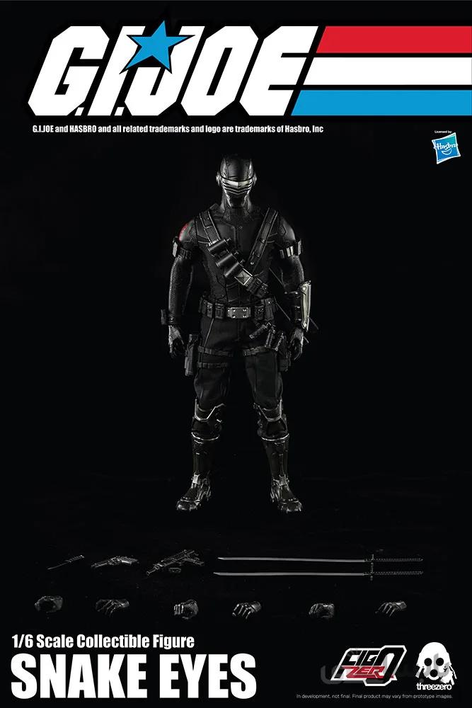 اکشن فیگور چشمان مار Snake Eyes برند Threezero