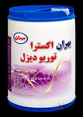 بهران اکسترا توربو دیزل 15W40 CI-4 بیست لیتری