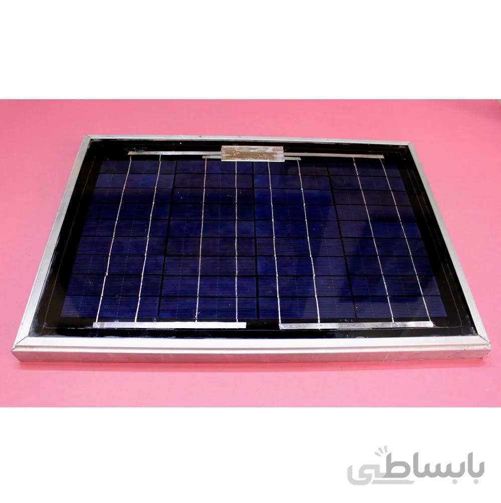 پنل خورشیدی پلی کریستال 10 وات GUNESH SOLAR