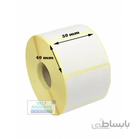لیبل حرارتی 50*40 - 600 تایی