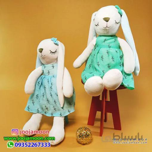 عروسک خرگوش چشم بسته
