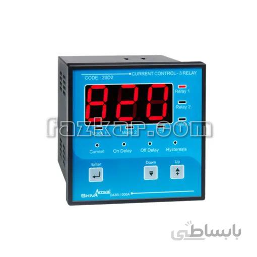 کنترل آمپر ۳ رله ای