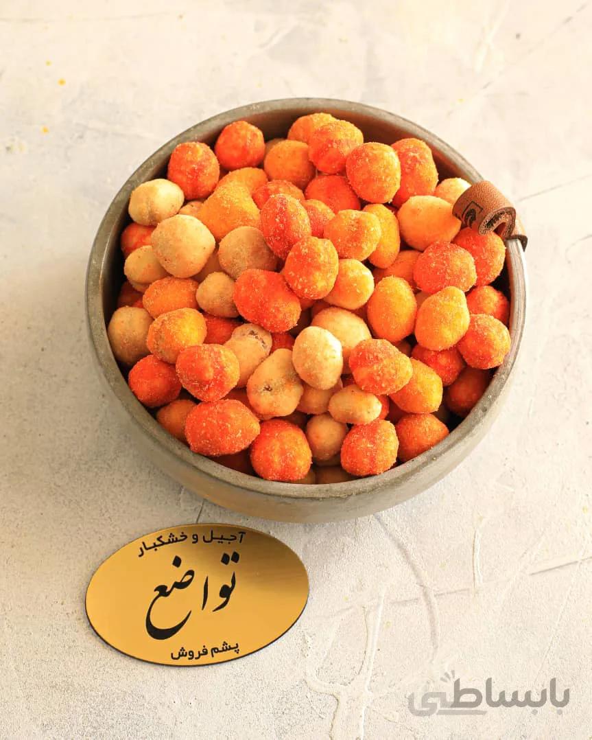 بادام زمینی روکش دار