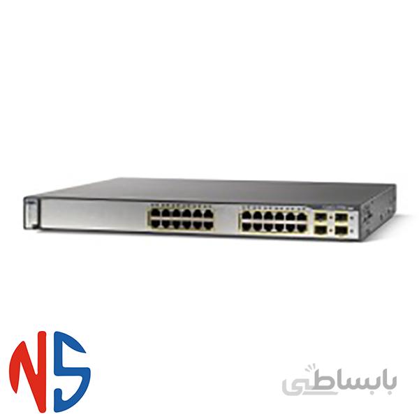 سوئیچ سیسکو WS-C3750G-24TS-E
