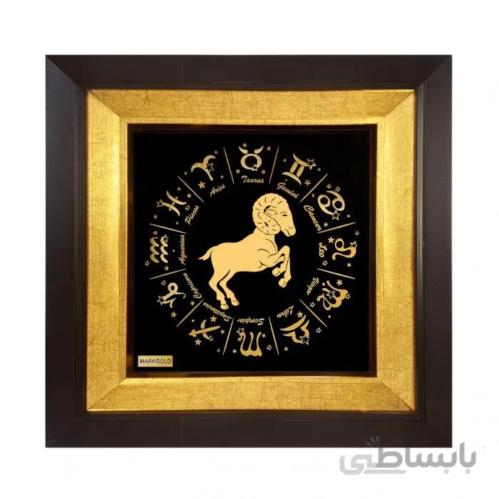 تابلو طلا نماد ماه تولد فروردین TS01