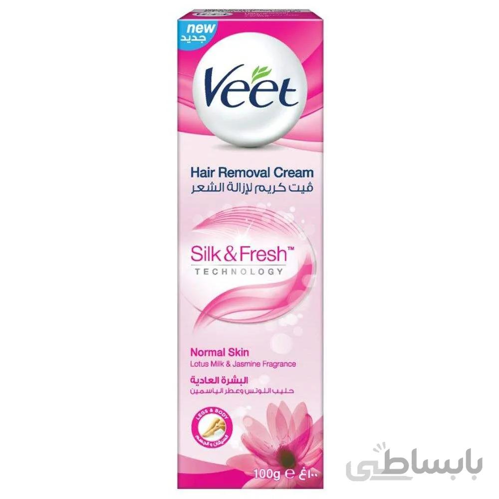 کرم موبر بدن ویت مخصوص پوست معمولی حجم 100 میلی لیتر ا Veet For Normal Skin Body Hair Removal Cream 100ml
