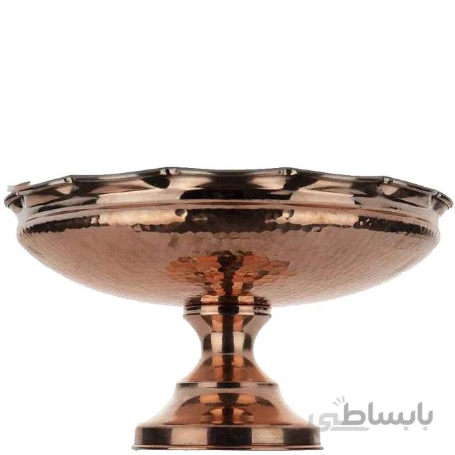میوه خوری مسی پایه دار ارتفاع 28 سانتی مترکد C-85