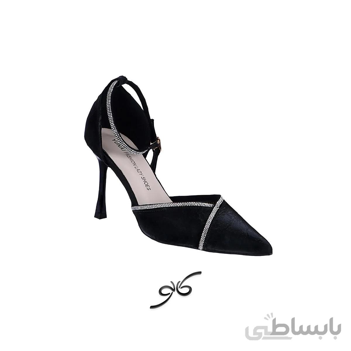 کفش مجلسی نگین دار زنانه - 6925