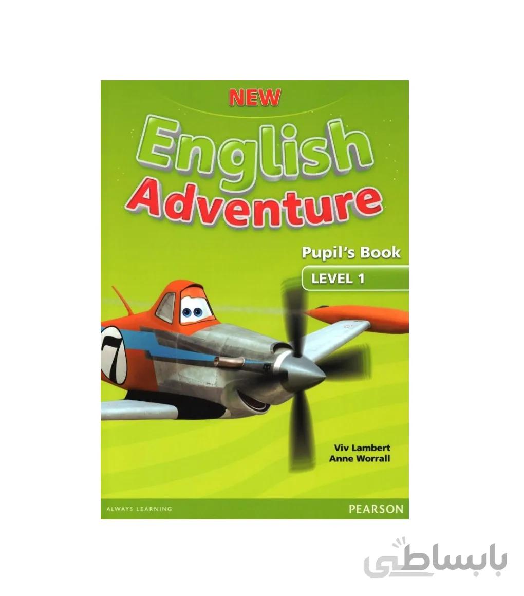 New English Adventure Level 1 ( کتاب اصلی + کتاب کار +cd )