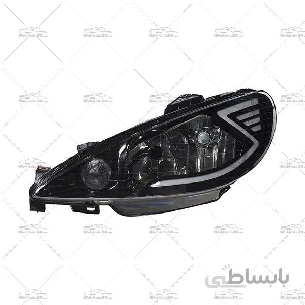 چراغ جلو اسپرت پژو 206 طرح سوناتا ا Sonata Front Light For Peugeot 206 Headlights