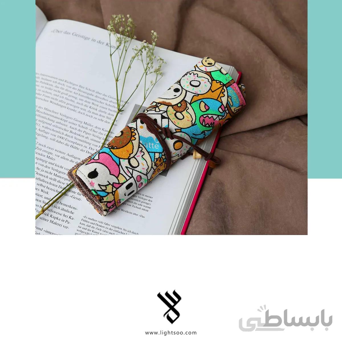 جامدادی رولی هنری طرح کارتون
