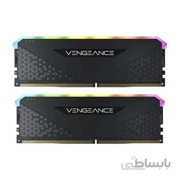 حافظه رم دسکتاپ کورسیر مدل Vengeance RGS RS CL18 16GB DDR4 3600Mhz