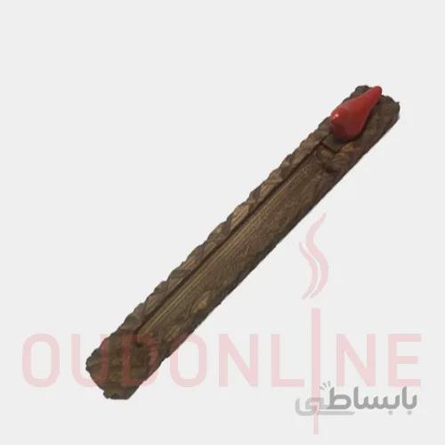جاعودی شاخه ای طرح سنگ تراش پرنده دار 1 چوبی