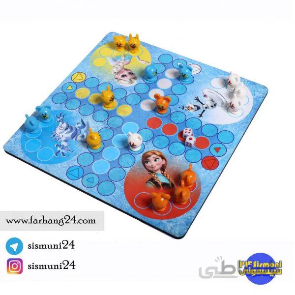 منچ و مار پله چوبی فروزن