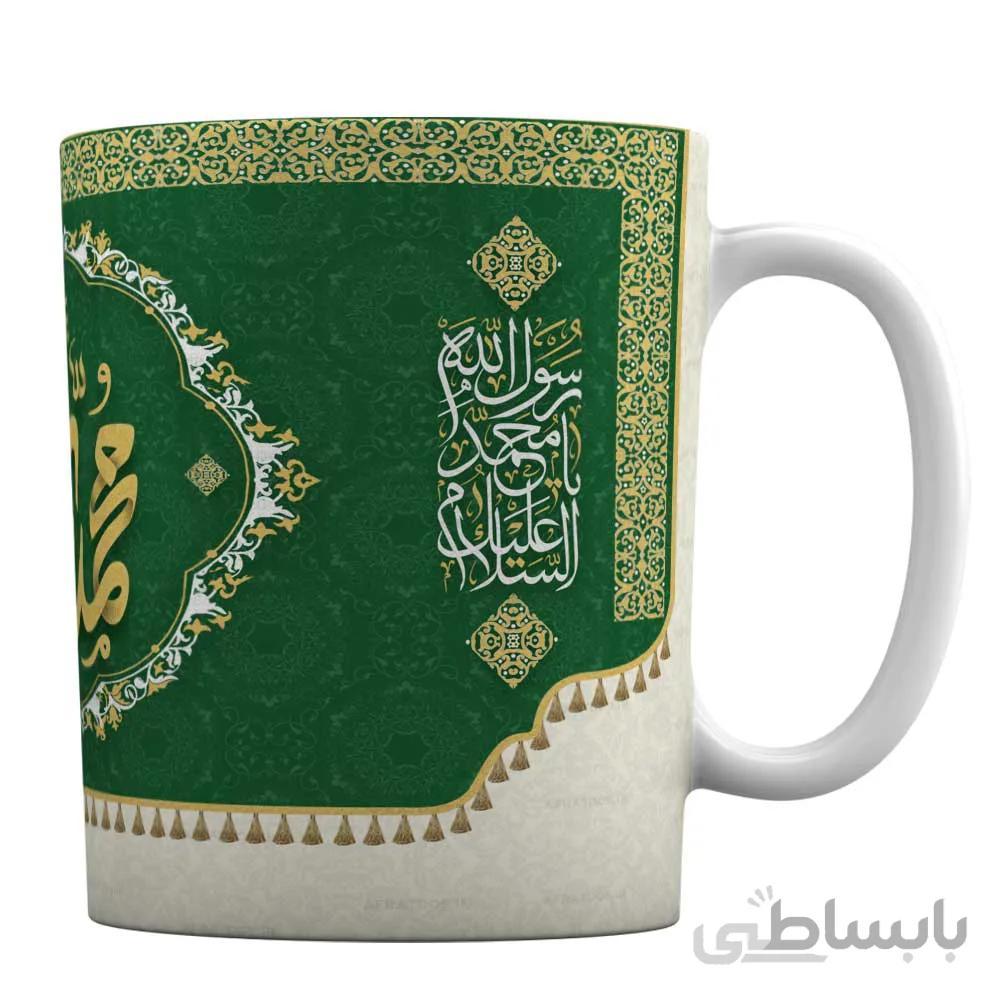 ماگ عید مبعث با طرح « محمد رسول الله » کد 1-560