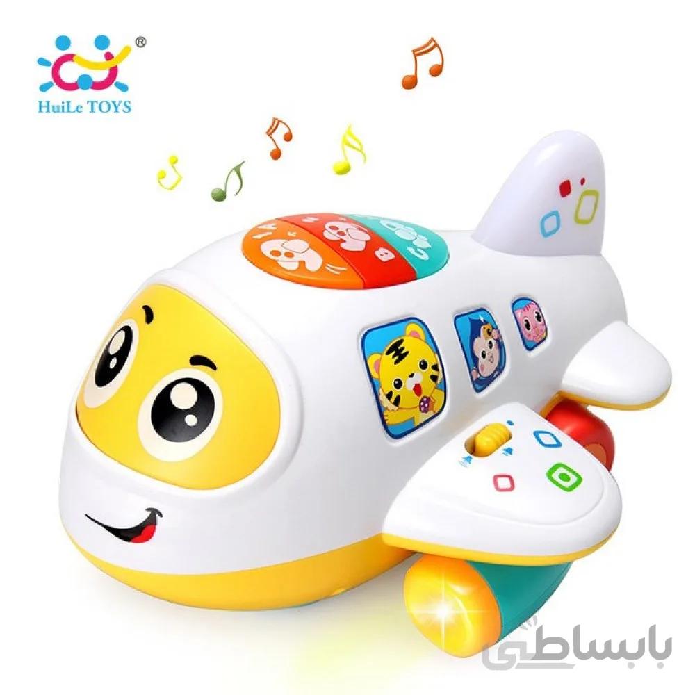 اسباب بازی هواپیما موزیکال هولی تویز مدل 6103 Hola Toys My First Airplane