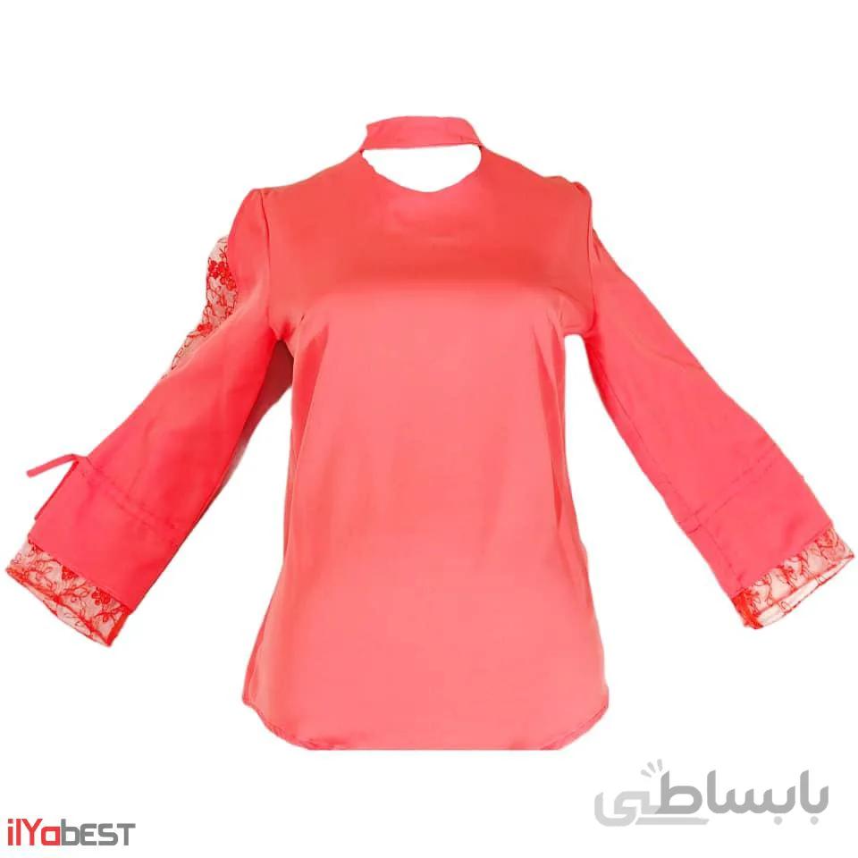 شومیز یقه بند دار