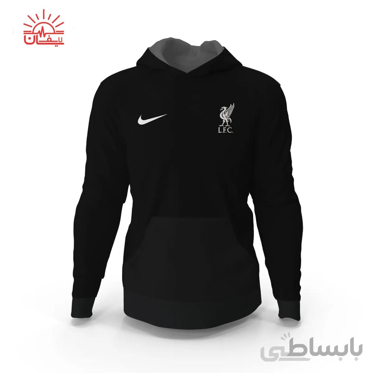 هودی مشکی لیورپول نایک