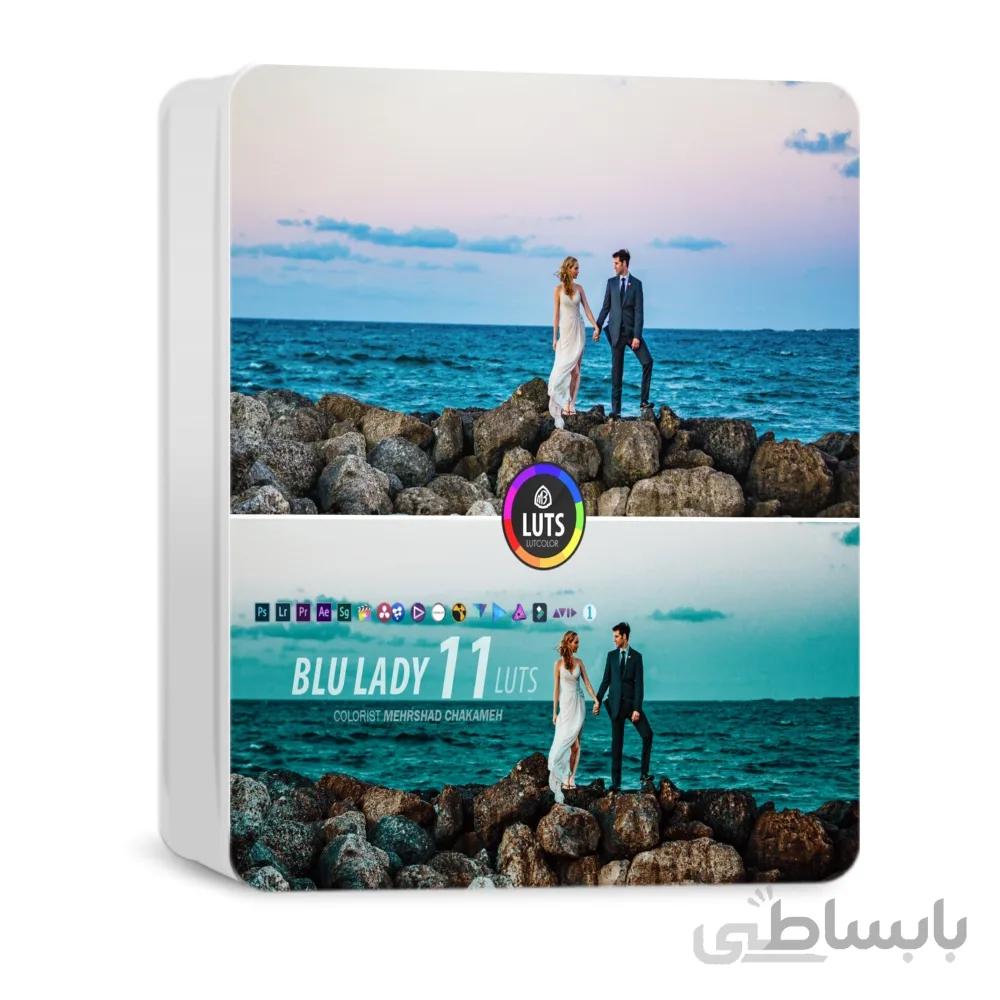 رنگ سینمایی Blu Lady 11 LUT