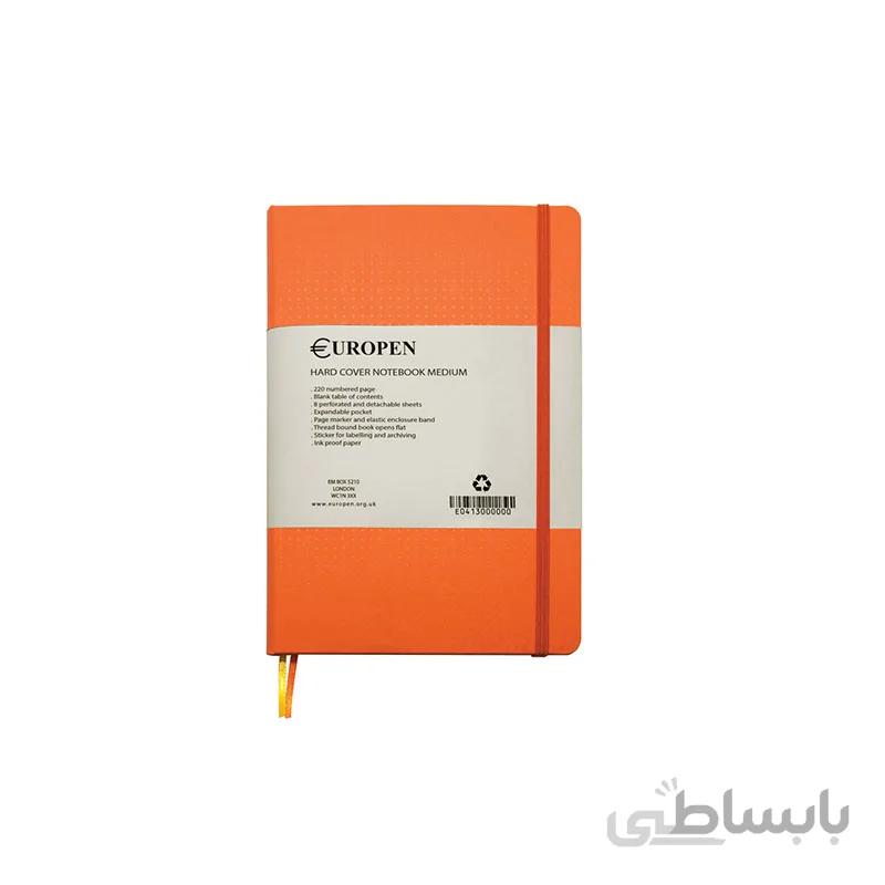 دفتر یوروپن مدل NOTEBOOK SMALL نارنجی