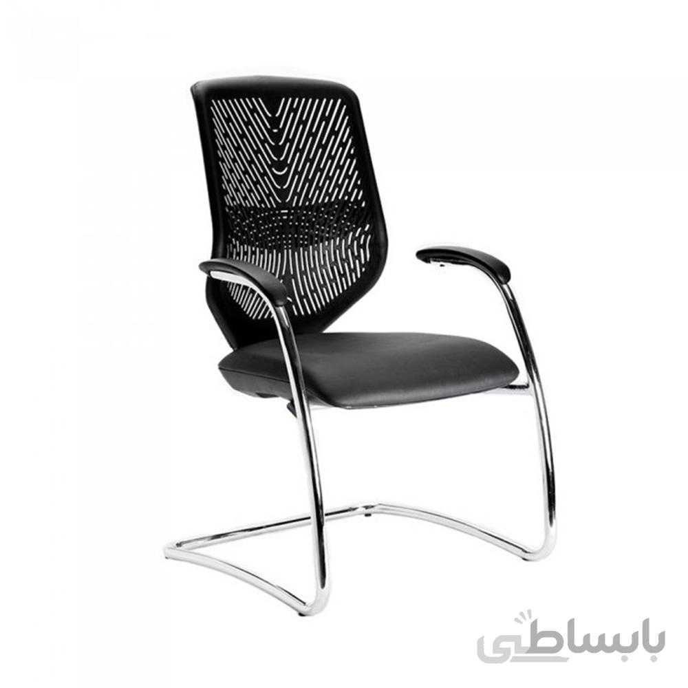 صندلی کنفرانسی مدل C202 پشت فایبر نظری