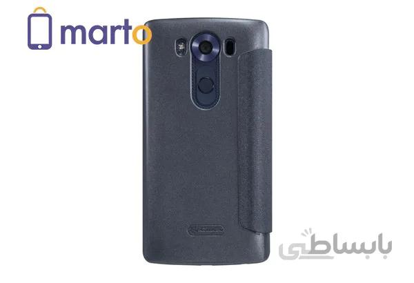 کیف نیلکین سری اسپارکل NEW LEATHER مناسب برای گوشی ال جی V10 ا Nillkin Sparkle Series New Leather case for LG V10