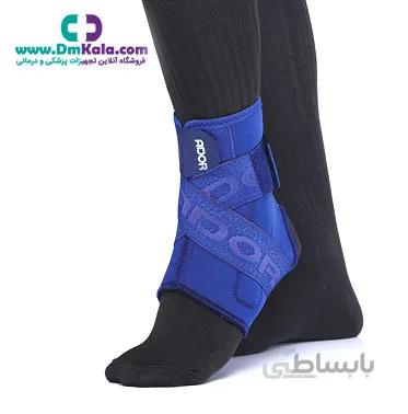 قوزک بند نئوپرنی با کش ساپورت لیگامانی (کد: 310061) آدور ا Ador-Neoprene-ankle-strap-with-ligament-support-elastic-code-310061