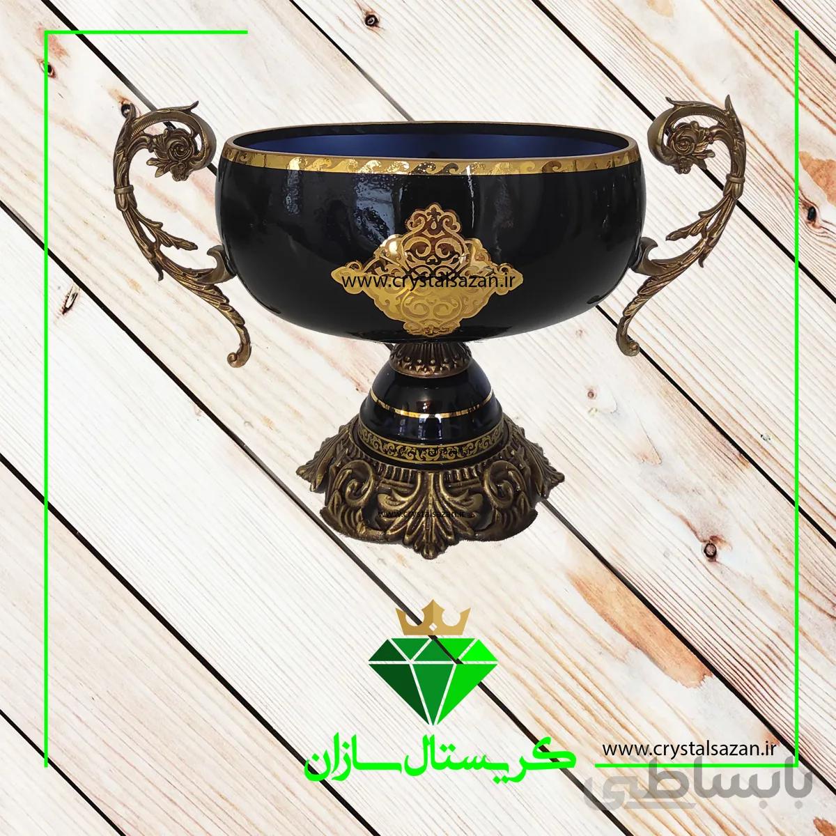 کشکول کریستال کد ۱-M1333 کریستال سازان
