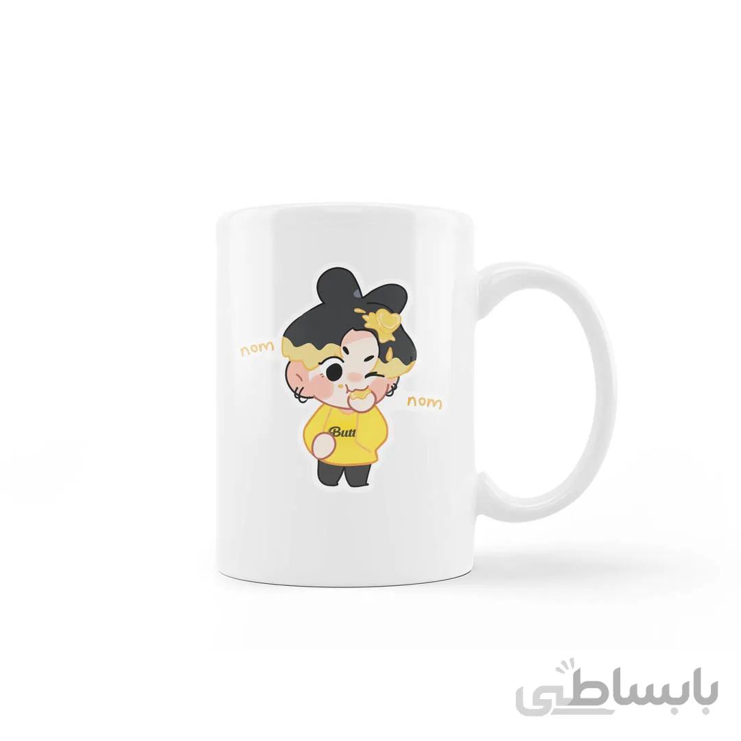 ماگ BTS طرح BT21 کد 2040027