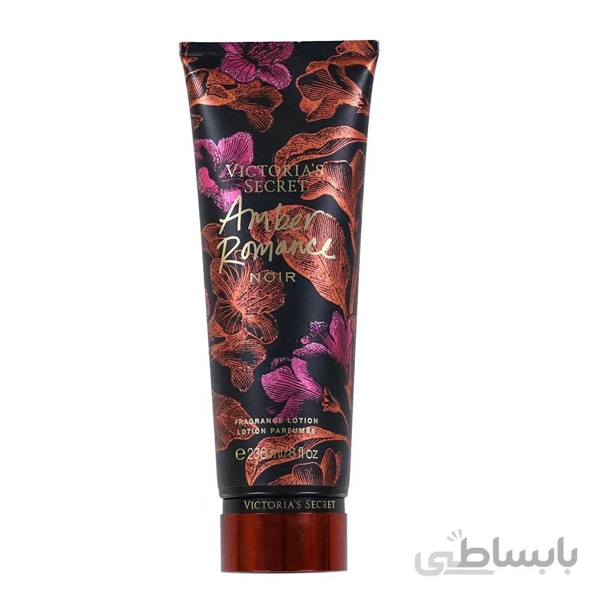 لوسیون بدن ویکتوریاسکرت رایحه Amber romance noire