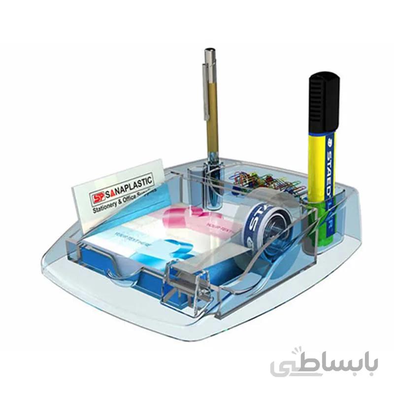 پایه چسب و جای کاغذ یادداشت سنا پلاستیک مدل 501
