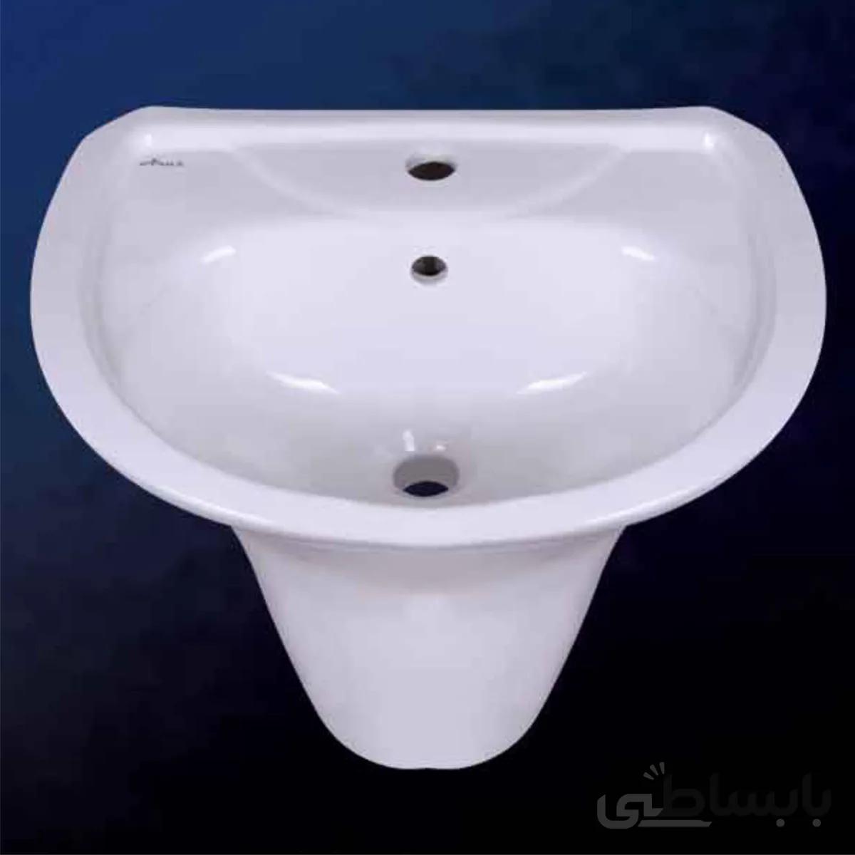روشویی پایه سرخود ارس مدل سونیا