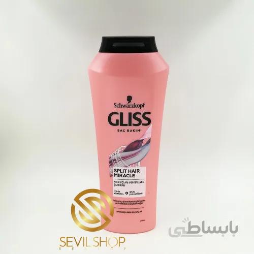 شامپو گلیس مناسب موهای آسیب دیده و موخوره 500 میل