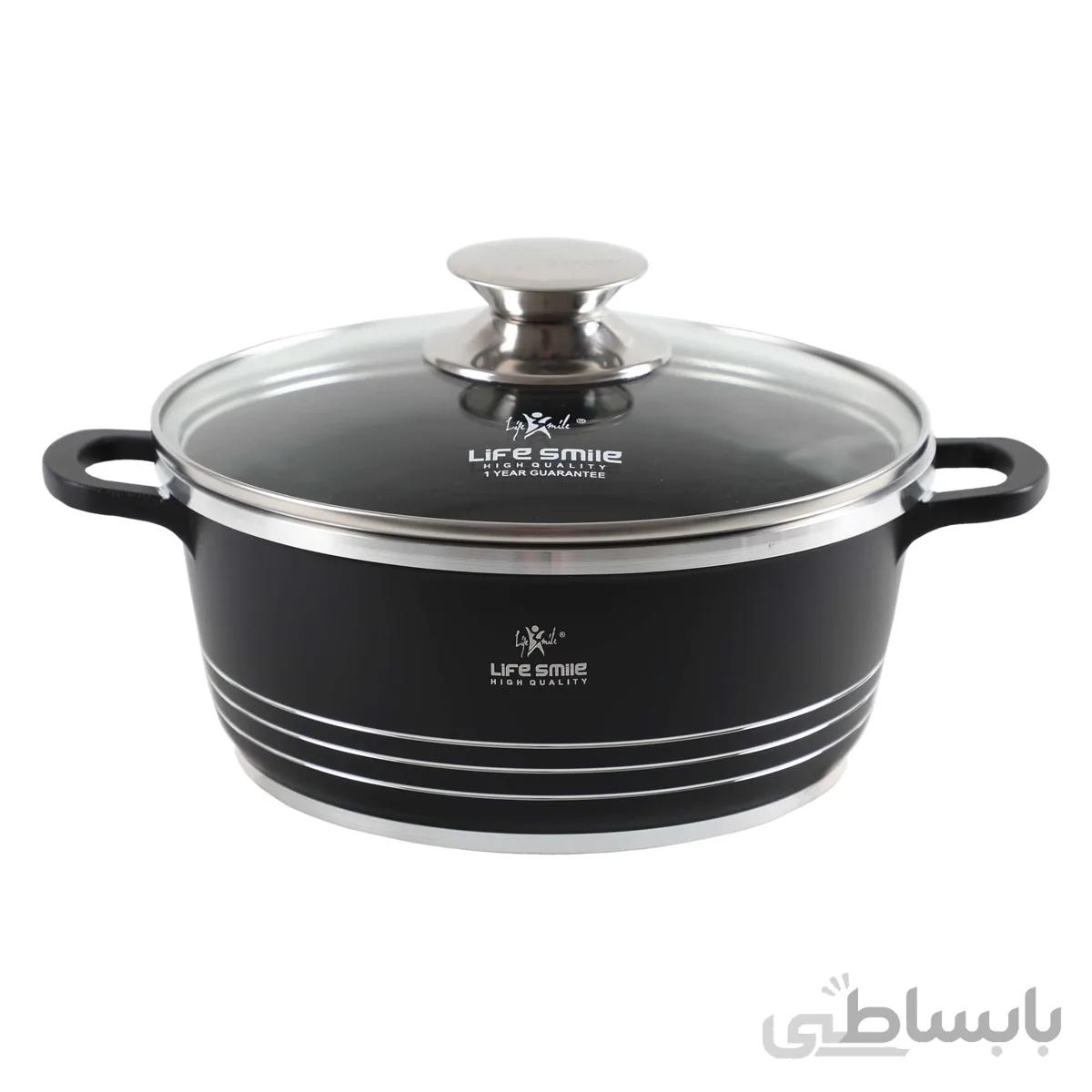 قابلمه سرامیکی لایف اسمایل مدل LUP 40BB ا LIFE SMILE LUP-40BB soup pot