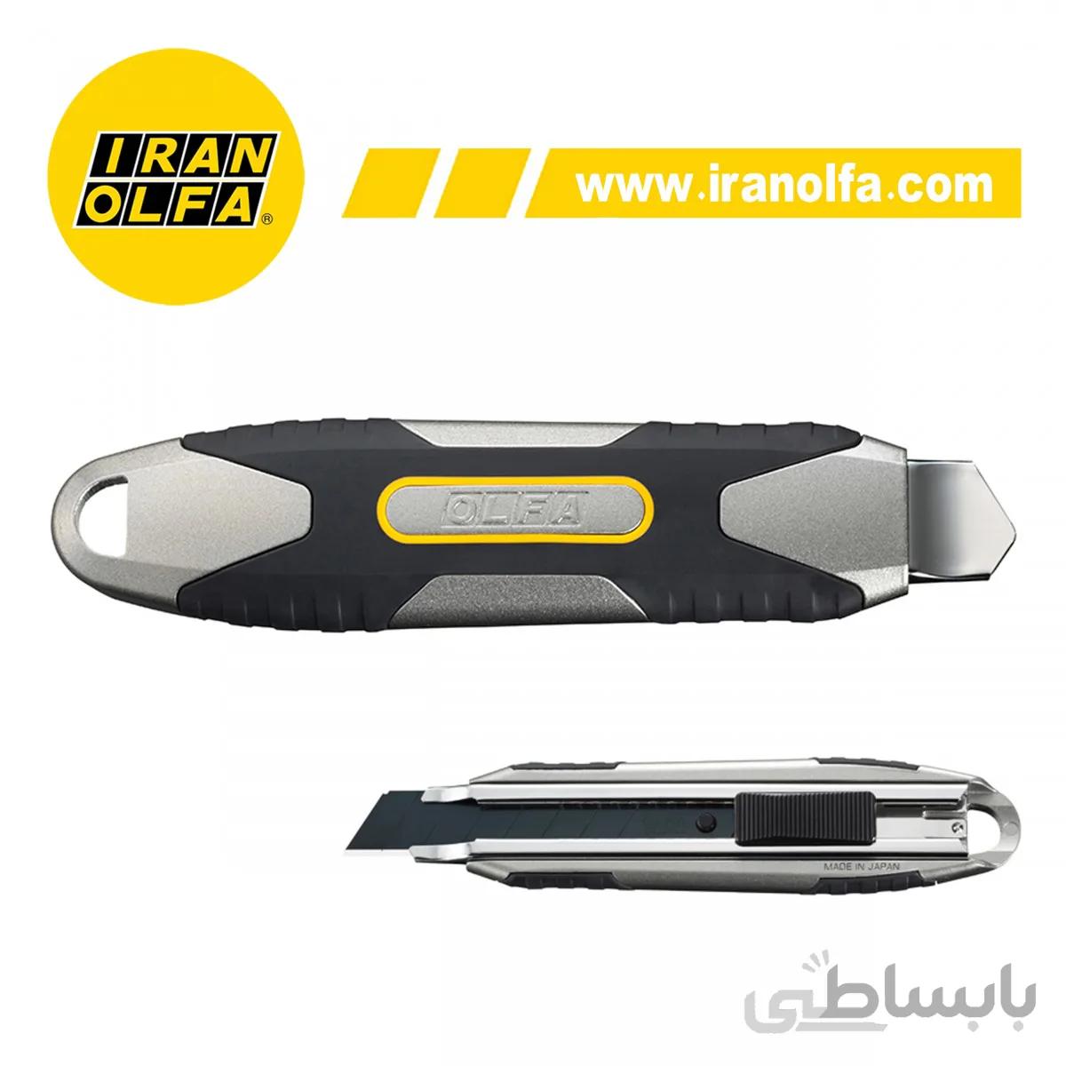 کاتر بزرگ با بدنه الومینیومی الفا OLFA ژاپن مدل MXP AL