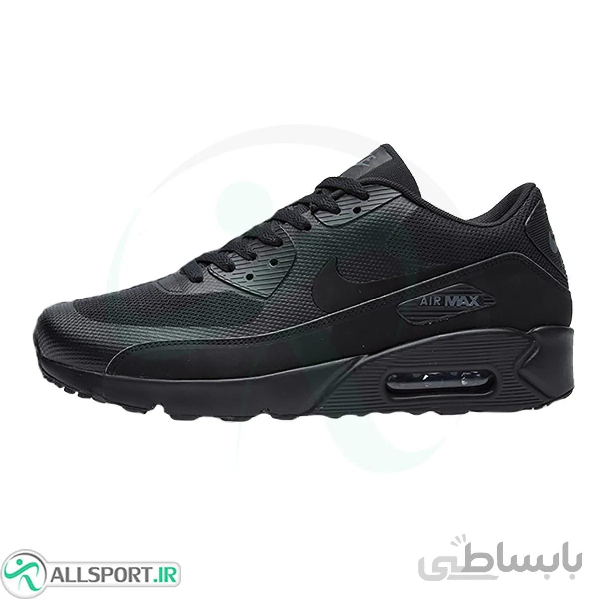 کتانی رانینگ نایک زنانه ایرمکس طرح اصلی Nike Air Max 90 Triple Black