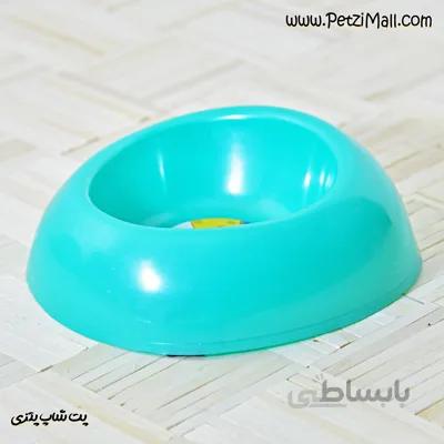 ظرف غذا مناسب گربه و سگ سایز کوچک جنس PP5 قطر ۱۳-۱۵ CM کد ۳۶۷