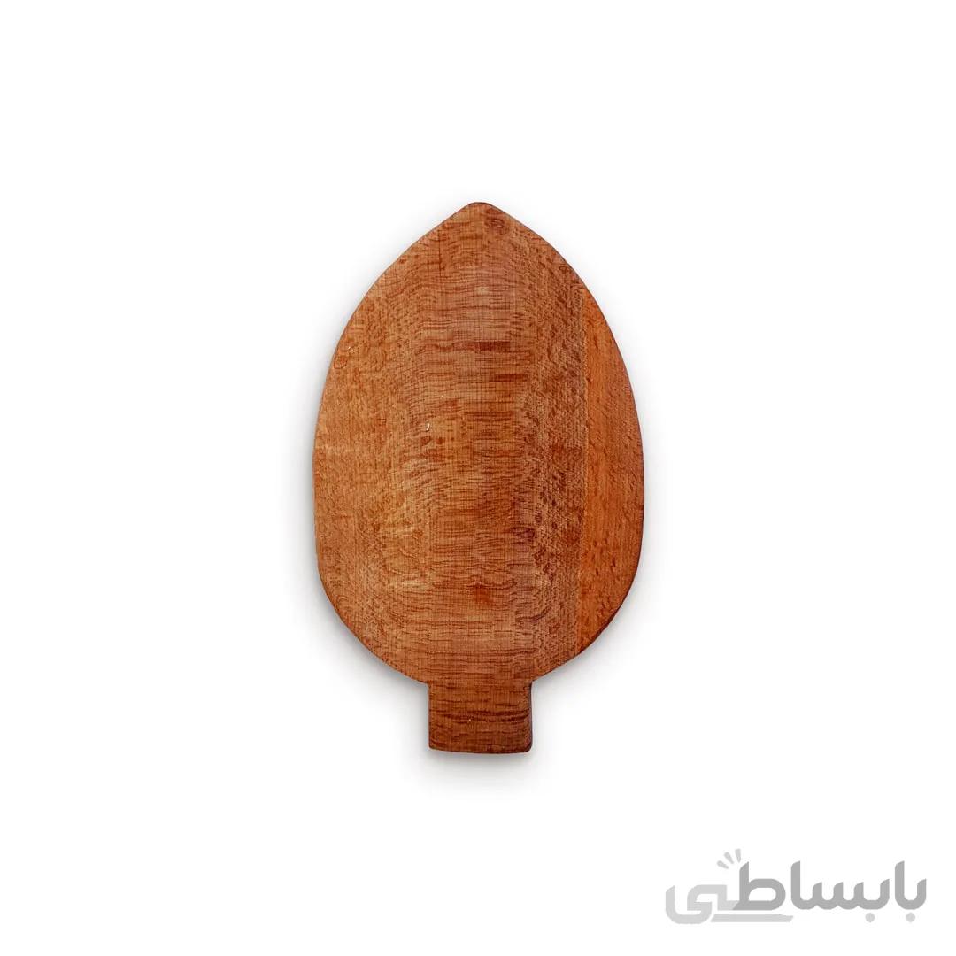 بشقاب چوبی پذیرایی طرح سرو کوچک