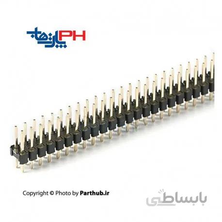 پین هدر نر 2x40 صاف 2.54mm بلند (21mm)